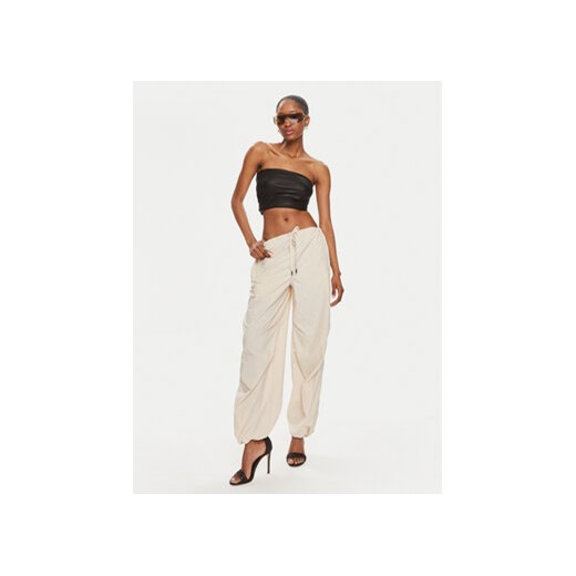 Juicy Couture Spodnie materiałowe Ayla JCWBJ24341 Beżowy Oversize Juicy Couture L MODIVO