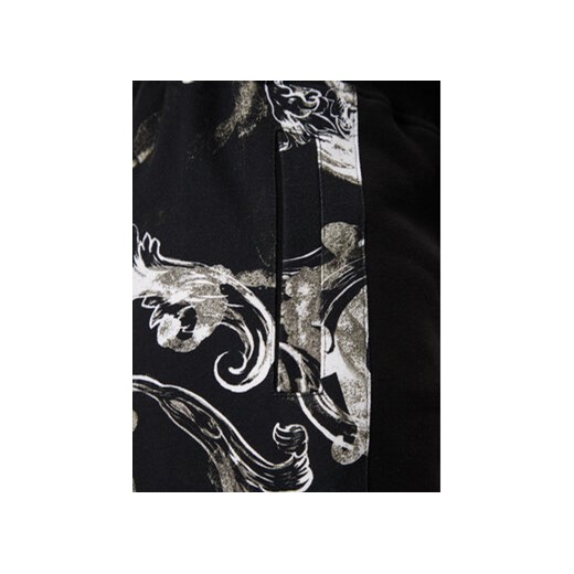 Versace Jeans Couture Spodnie dresowe 76GAA3C0 Czarny Regular Fit XL MODIVO