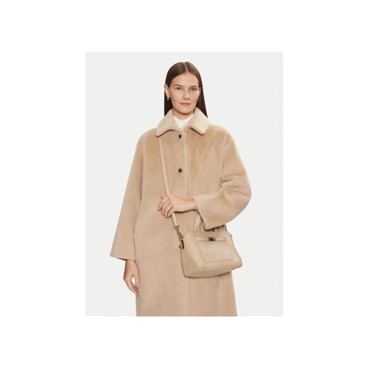 Tommy Hilfiger Torebka Th Heritage Mini AW0AW17374 Beżowy Tommy Hilfiger one size MODIVO