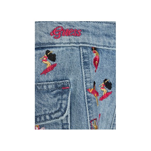 Guess Spódnica jeansowa J4GD19 D45E0 Niebieski Regular Fit Guess 8Y MODIVO