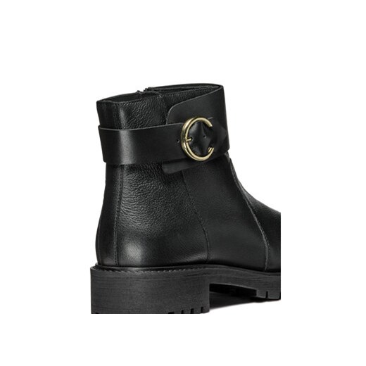 Geox Botki D Hoara D46FTB 04643 C9999 Czarny Geox 40 MODIVO