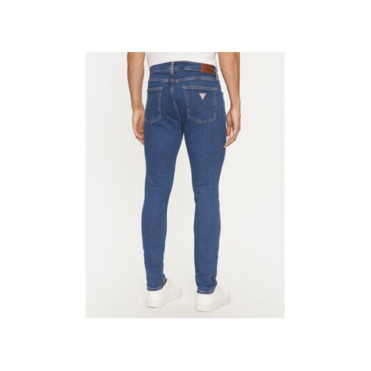 Guess Jeansy M4YA0F D5DM2 Granatowy Skinny Fit Guess 31_34 MODIVO