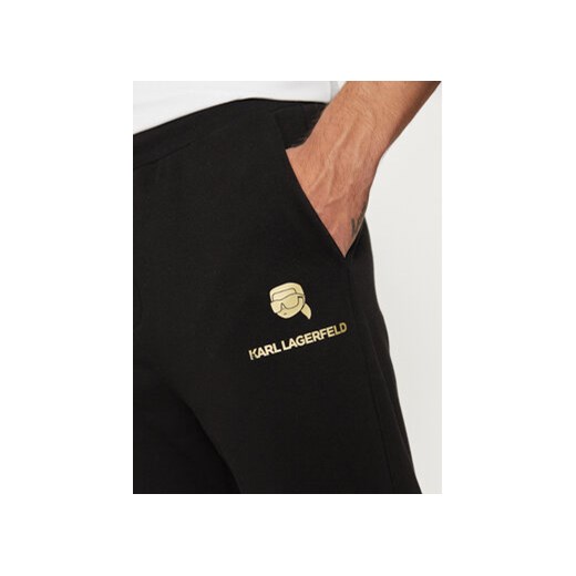 KARL LAGERFELD Spodnie dresowe 705461 551900 Czarny Regular Fit Karl Lagerfeld XS MODIVO