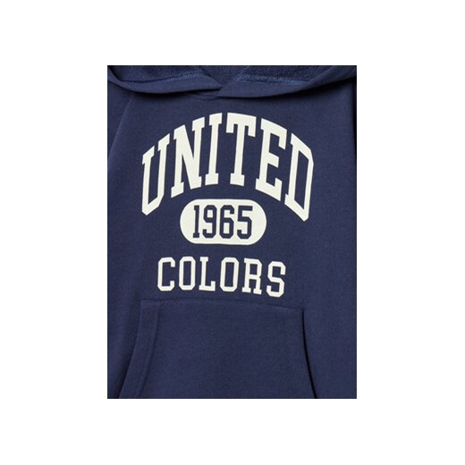 United Colors Of Benetton Bluza 3J68C203N Granatowy Regular Fit United Colors Of Benetton 168 MODIVO