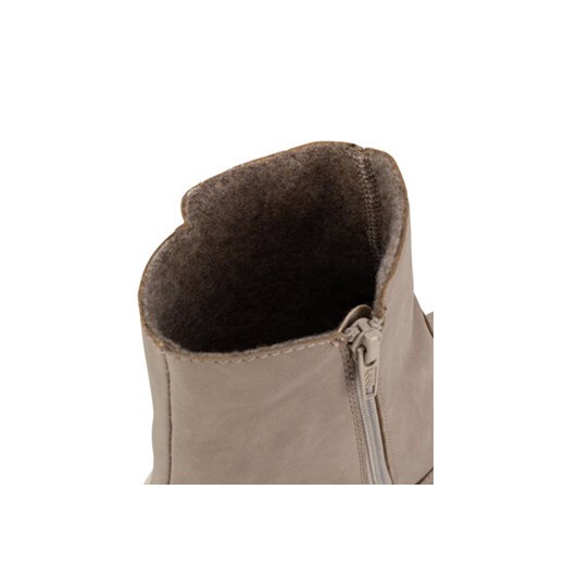 Rieker Botki Y5065-64 Beżowy Rieker 38 MODIVO