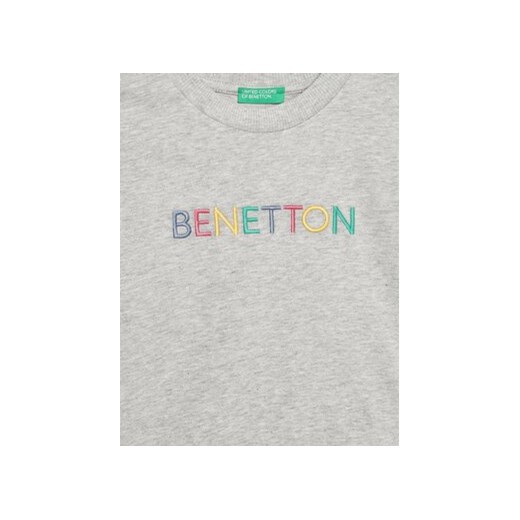 United Colors Of Benetton T-Shirt 3BL0C10DY Szary Regular Fit United Colors Of Benetton 150 MODIVO
