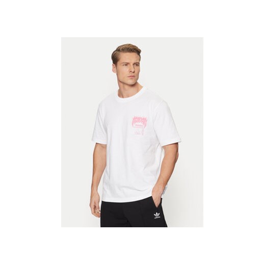 ◆adidas◆ Trefoil Series Elevated Tee White JD0665 adidas Trefoil Series Fashion Elevated Tee - White | Free