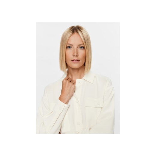 Marella Sukienka koszulowa Echi 2332260933200 Écru Regular Fit Marella 44 MODIVO