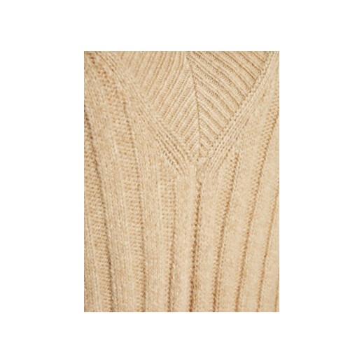 Gina Tricot Sukienka dzianinowa 20233 Beżowy Regular Fit Gina Tricot M MODIVO