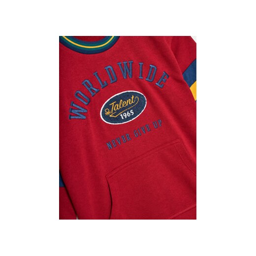 United Colors Of Benetton Bluza 32N4C10JF Czerwony Regular Fit United Colors Of Benetton 168 MODIVO
