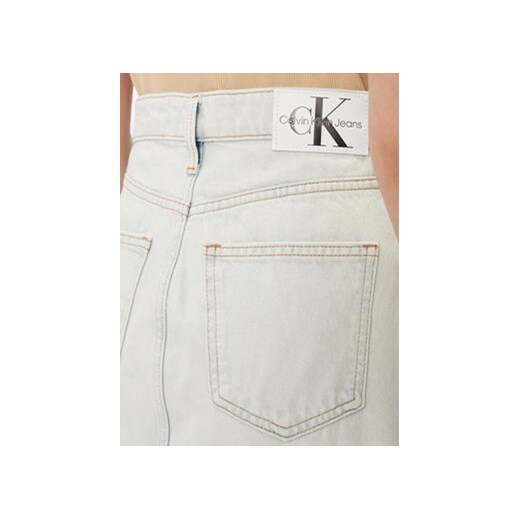 Calvin Klein Jeans Spódnica jeansowa J20J222489 Niebieski Regular Fit 26 MODIVO