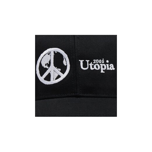 2005 Czapka z daszkiem Utopia Hat Czarny uniwersalny MODIVO