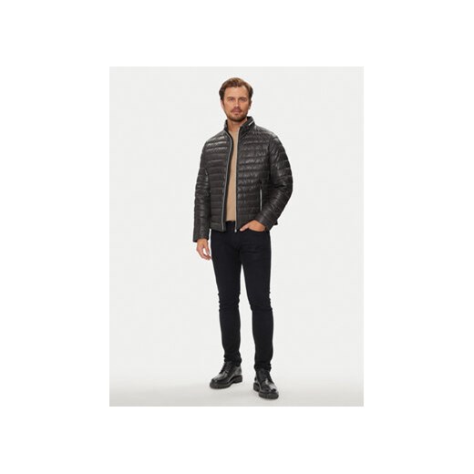 Milestone Kurtka skórzana Cortino 431019 60515 Szary Regular Fit Milestone 56 MODIVO