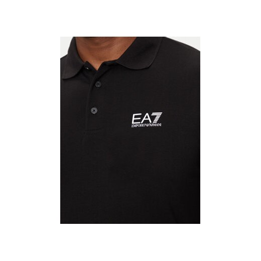 EA7 Emporio Armani Polo 8NPF14 PJVQZ 1200 Czarny Regular Fit M MODIVO