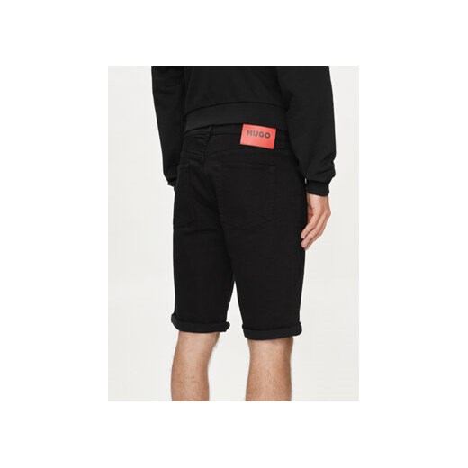 Hugo Szorty jeansowe 634/S 50511279 Czarny Tapered Fit 32 MODIVO