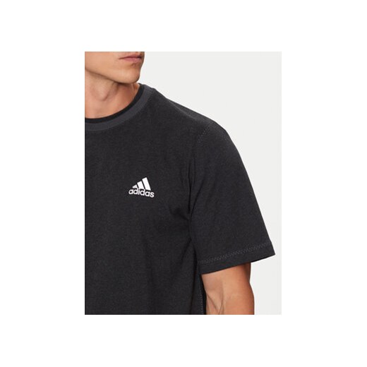 adidas T-Shirt Seasonal Essentials IW6358 Czarny Regular Fit L MODIVO