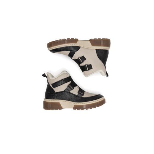 Rieker Botki X8639-00 Beżowy Rieker 42 MODIVO