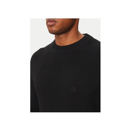 Calvin Klein Jeans Sweter J30J326193 Czarny Regular Fit XXL MODIVO