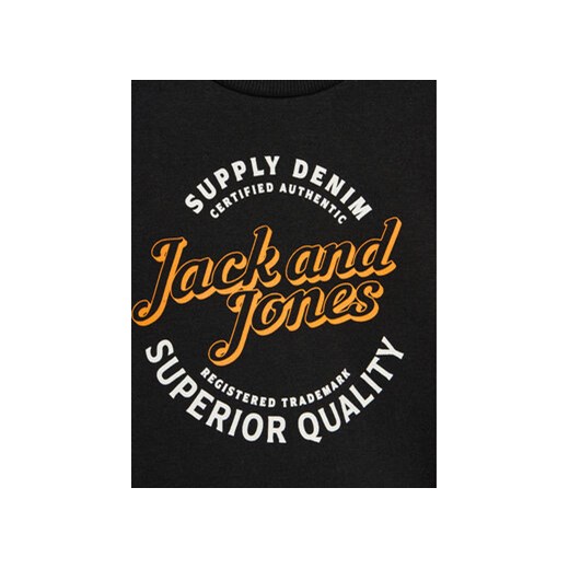 Jack&Jones Junior Bluza 12237110 Czarny Regular Fit Jack&jones Junior 140 MODIVO