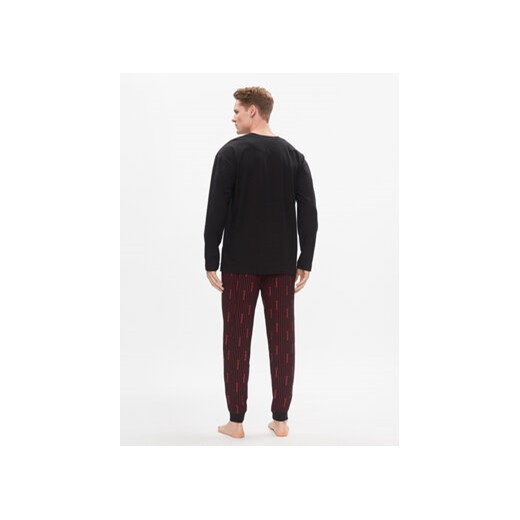 Hugo Piżama Acid Logo 50510471 Czarny Relaxed Fit S MODIVO