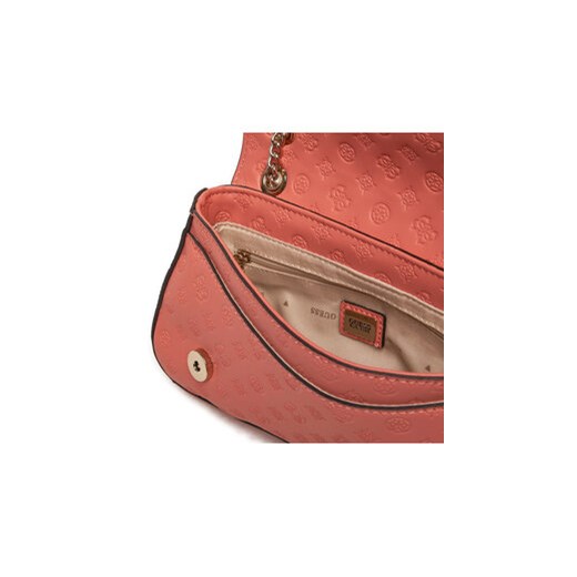 Guess Torebka Arlena Logo HWPG93 36210 Koralowy Guess uniwersalny MODIVO