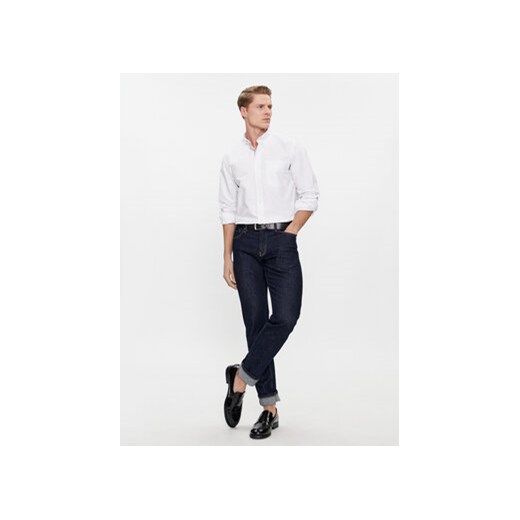 Tommy Hilfiger Koszula Oxford Monotype MW0MW33797 Biały Slim Fit Tommy Hilfiger 3XL MODIVO