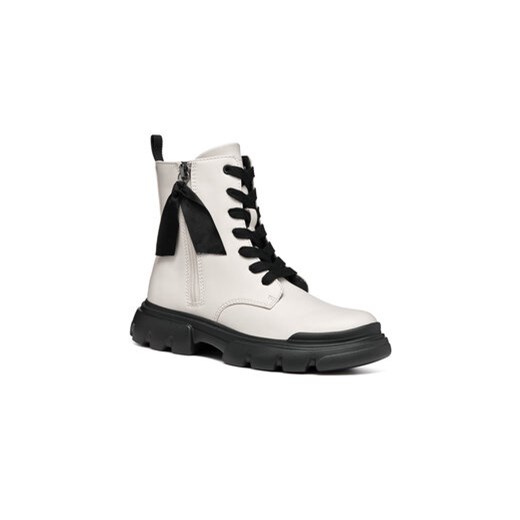 Geox Kozaki J Junette Girl J36HVG 000BC C1M9B S Écru Geox 37 MODIVO