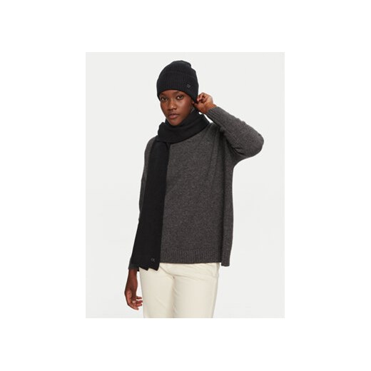 Calvin Klein Zestaw Szalik i Czapka Chunky K60K612621 Czarny Calvin Klein uniwersalny MODIVO