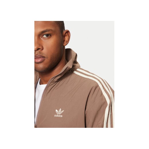 adidas Bluza adicolor Firebird JP1023 Beżowy Loose Fit S MODIVO