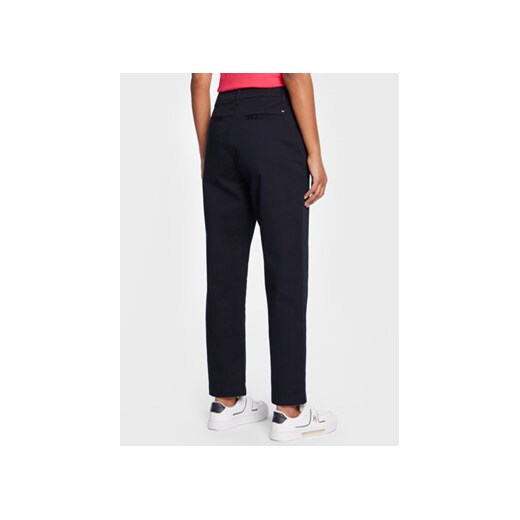 Tommy Hilfiger Spodnie materiałowe WW0WW35694 Granatowy Regular Fit Tommy Hilfiger 36 MODIVO