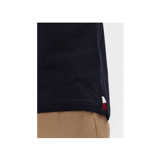 Tommy Hilfiger Polo Global Stripe Monotype Reg Polo MW0MW33591 Granatowy Regular Tommy Hilfiger S MODIVO