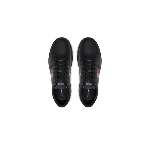 Tommy Hilfiger Sneakersy Supercup Lth Seasonal FM0FM05129 Czarny Tommy Hilfiger 44 MODIVO