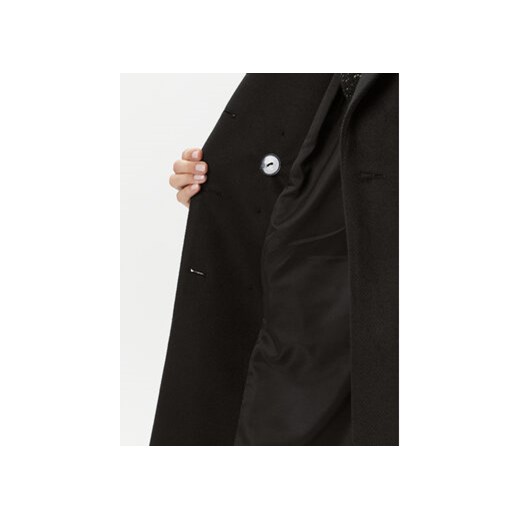 Maryley Płaszcz przejściowy 23IB115/01NE Czarny Regular Fit Maryley S MODIVO