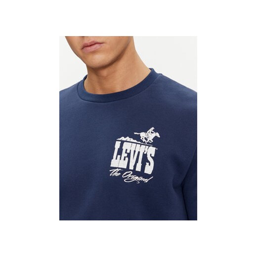 Levi's® Bluza Graphic 38423-0075 Granatowy Regular Fit S MODIVO