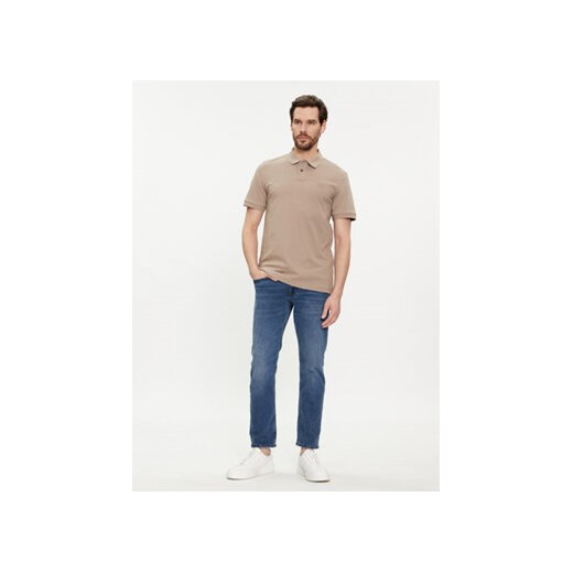 Boss Polo Passenger 50507803 Brązowy Slim Fit L MODIVO