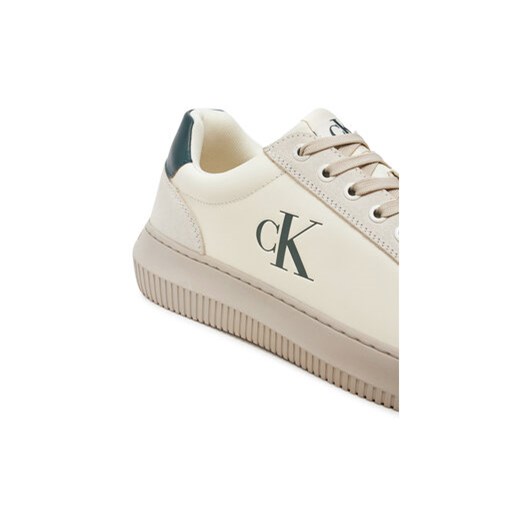 Calvin Klein Jeans Sneakersy Chunky YM0YM01123 Écru 42 MODIVO