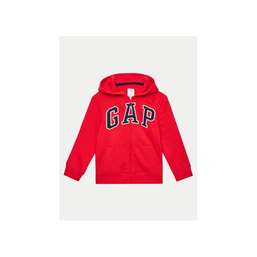 Gap Bluza 550082-00 Czerwony Regular Fit Gap 4Y MODIVO