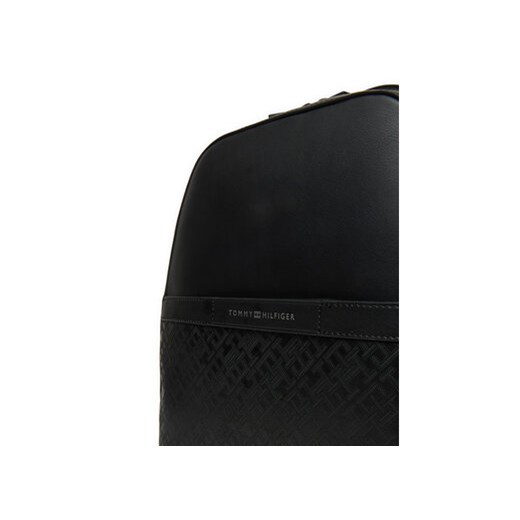 Tommy Hilfiger Plecak Th Monogram Backpack AM0AM13071 Czarny Tommy Hilfiger uniwersalny MODIVO