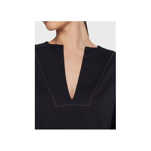 Fabiana Filippi Bluzka JED273W136 Granatowy Relaxed Fit Fabiana Filippi 38 MODIVO