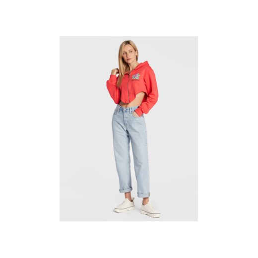 Local Heroes Bluza Rose AW22S0004 Czerwony Relaxed Fit Local Heroes M MODIVO