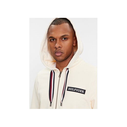Tommy Hilfiger Bluza Global Stripe MW0MW33658 Beżowy Regular Fit Tommy Hilfiger XXL MODIVO