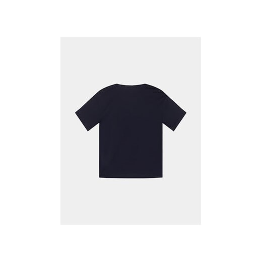 EA7 Emporio Armani T-Shirt 6RBT58 BJ02Z 1554 Granatowy Regular Fit 10Y MODIVO