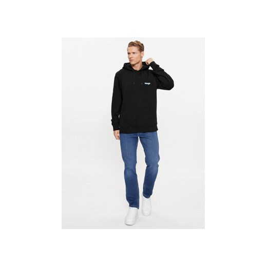 Wrangler Bluza 112343376 Czarny Regular Fit Wrangler M MODIVO