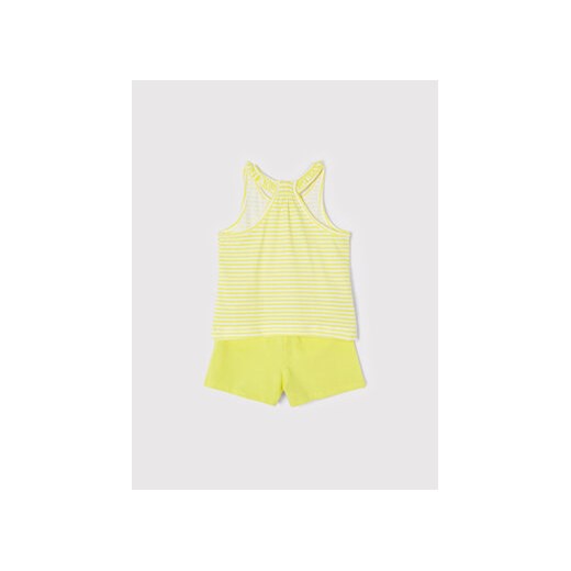 Mayoral Komplet top i spodenki 3284 Żółty Regular Fit Mayoral 8Y MODIVO
