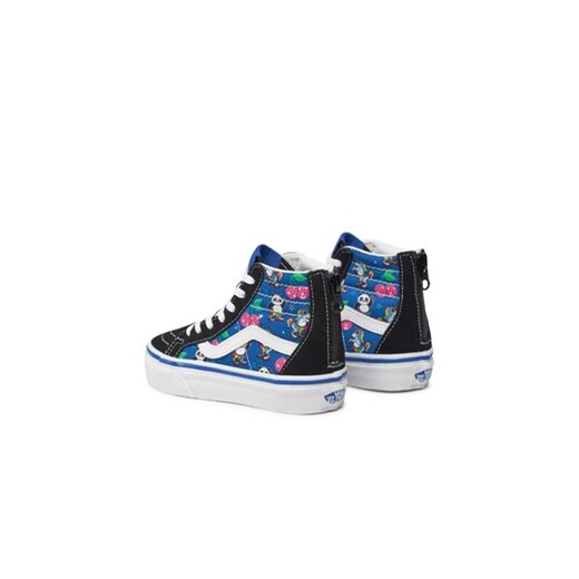 Vans Sneakersy Uy Sk8-Hi Zip VN0005VSBOQ1 Czarny Vans 32_5 MODIVO