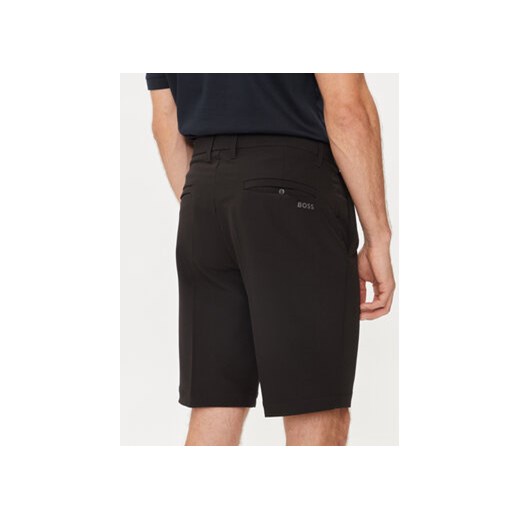Boss Szorty materiałowe S_Commuter 50504392 Czarny Slim Fit 50 MODIVO