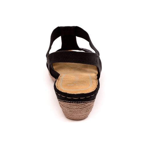 Sandały Marco Tozzi 28801-24 black aligoo brazowy lato