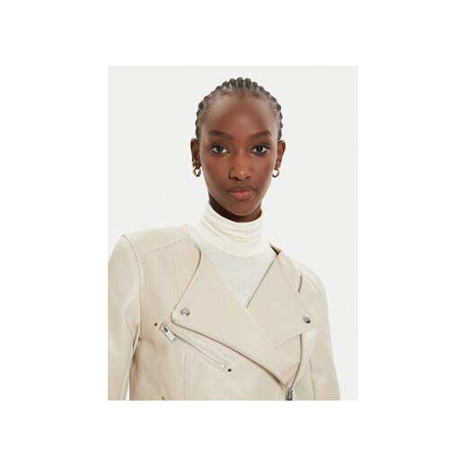 Vero Moda Kurtka z imitacji skóry Riley 10302441 Beżowy Slim Fit Vero Moda XL MODIVO