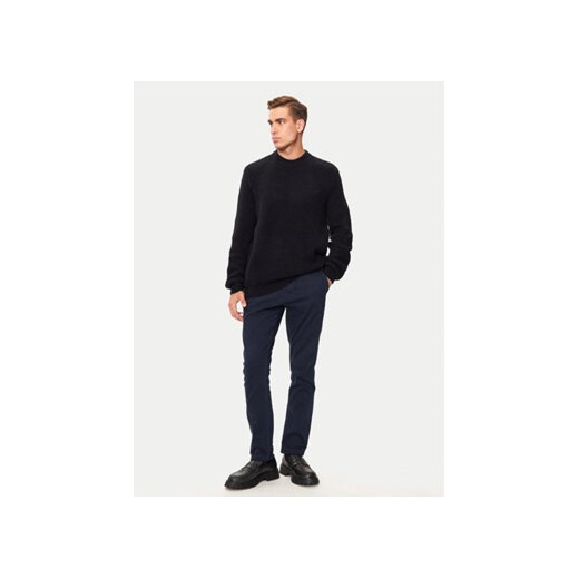 Mustang Chinosy Oakland 1015540 Granatowy Skinny Fit Mustang 35_32 MODIVO