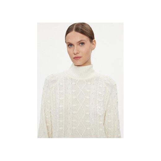 Silvian Heach Sweter GPA23251LU Écru Regular Fit M MODIVO